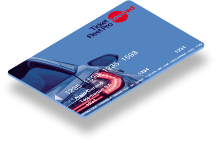 Carte carburant Ticket Fleet Pro Edenred - isométrie
