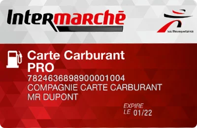 Visuel Carte carburant Intermarché