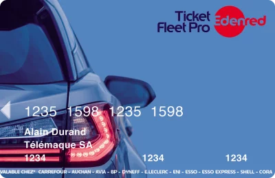 Visuel Carte carburant Ticket Fleet Pro